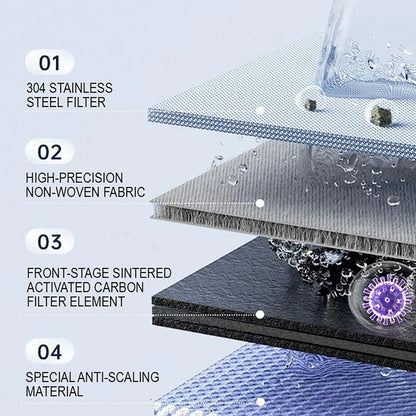 Filtro per Rubinetto con Luce UV e Display LED | Accessorio Anticalcare per Acqua Purificata 3