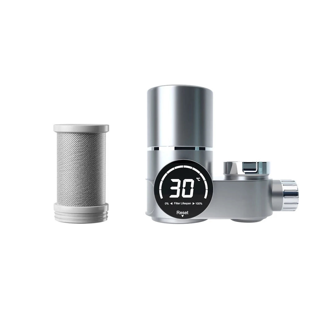 Filtro per Rubinetto con Luce UV e Display LED | Accessorio Anticalcare per Acqua Purificata 6
