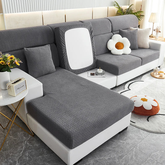 Fodera per Divano Elastico in Poliestere con Design Jacquard | Protezione e Comfort per Tutti i Divani 14