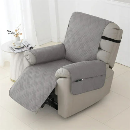 Waterproof Recliner Chair Cover with Quilted Design | Elegant Protection for Families with Pets