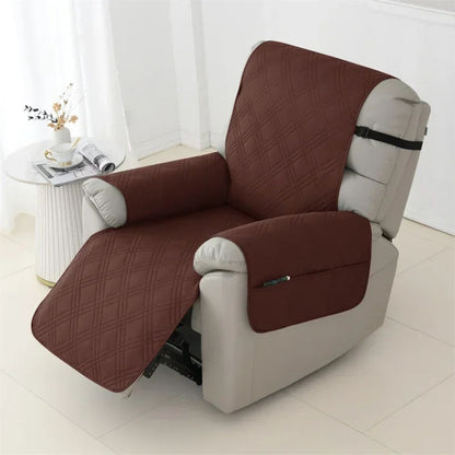 Waterproof Recliner Chair Cover with Quilted Design | Elegant Protection for Families with Pets