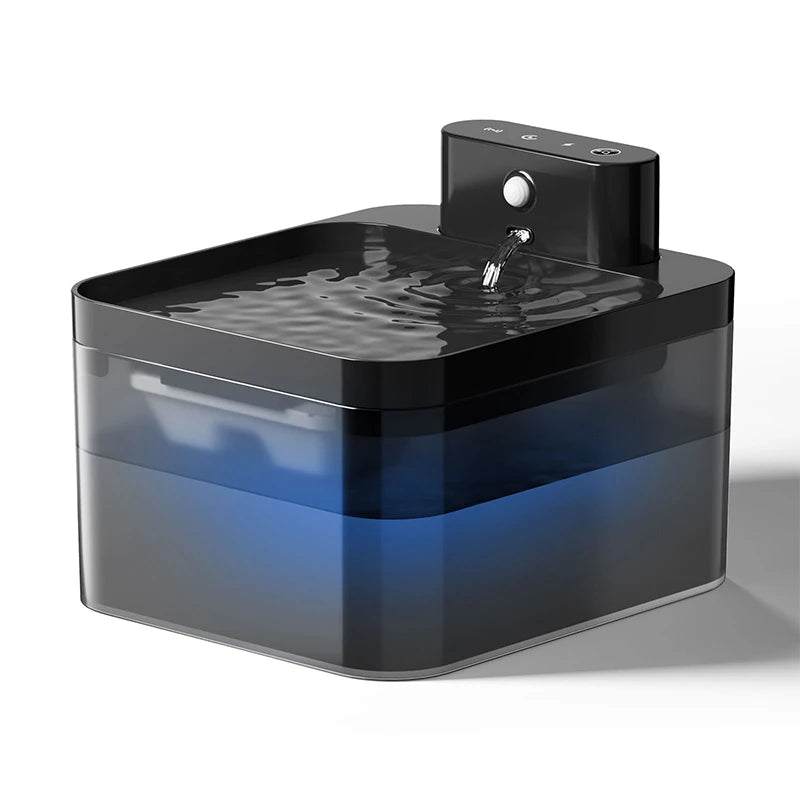 Fontana per Animali Domestici | Distributore d'Acqua Automatico con Sensore Infrarossi | Design Elegante per Acqua Fresca e Pulita 6
