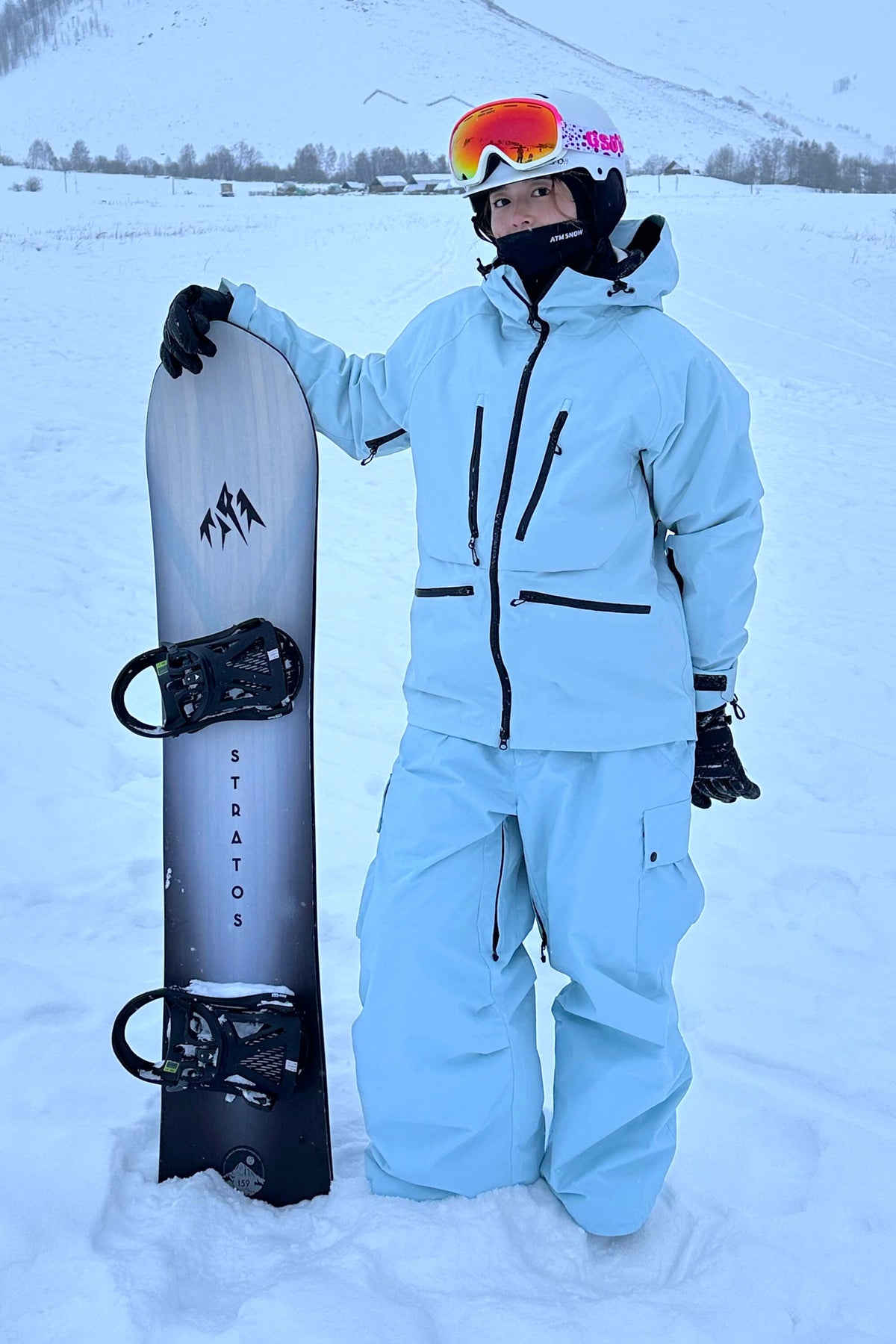 Rosaria | Giacca da Neve Donna Rosa Multifunzione Imbottita - Calore e Comfort sulle Piste