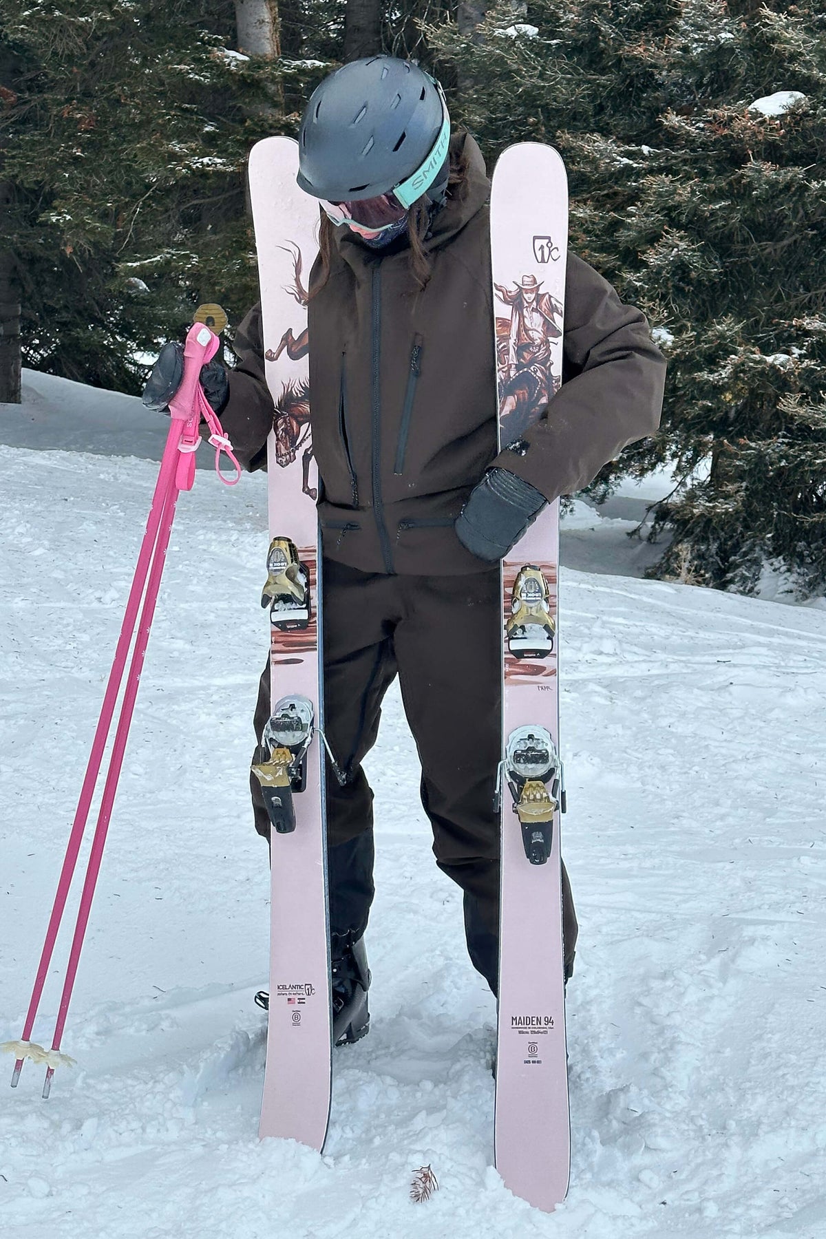 Rosaria | Giacca da Neve Donna Rosa Multifunzione Imbottita - Calore e Comfort sulle Piste