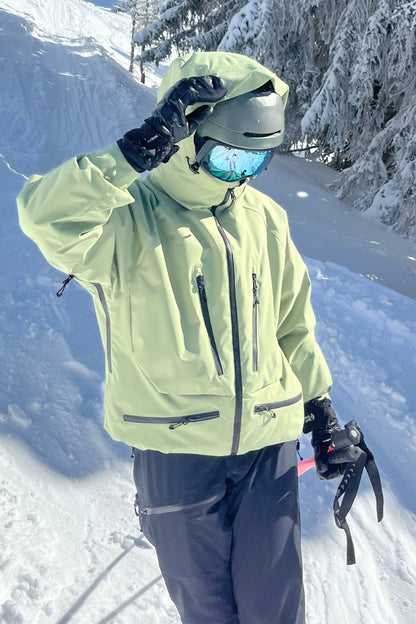 Rosaria | Giacca da Neve Donna Rosa Multifunzione Imbottita - Calore e Comfort sulle Piste