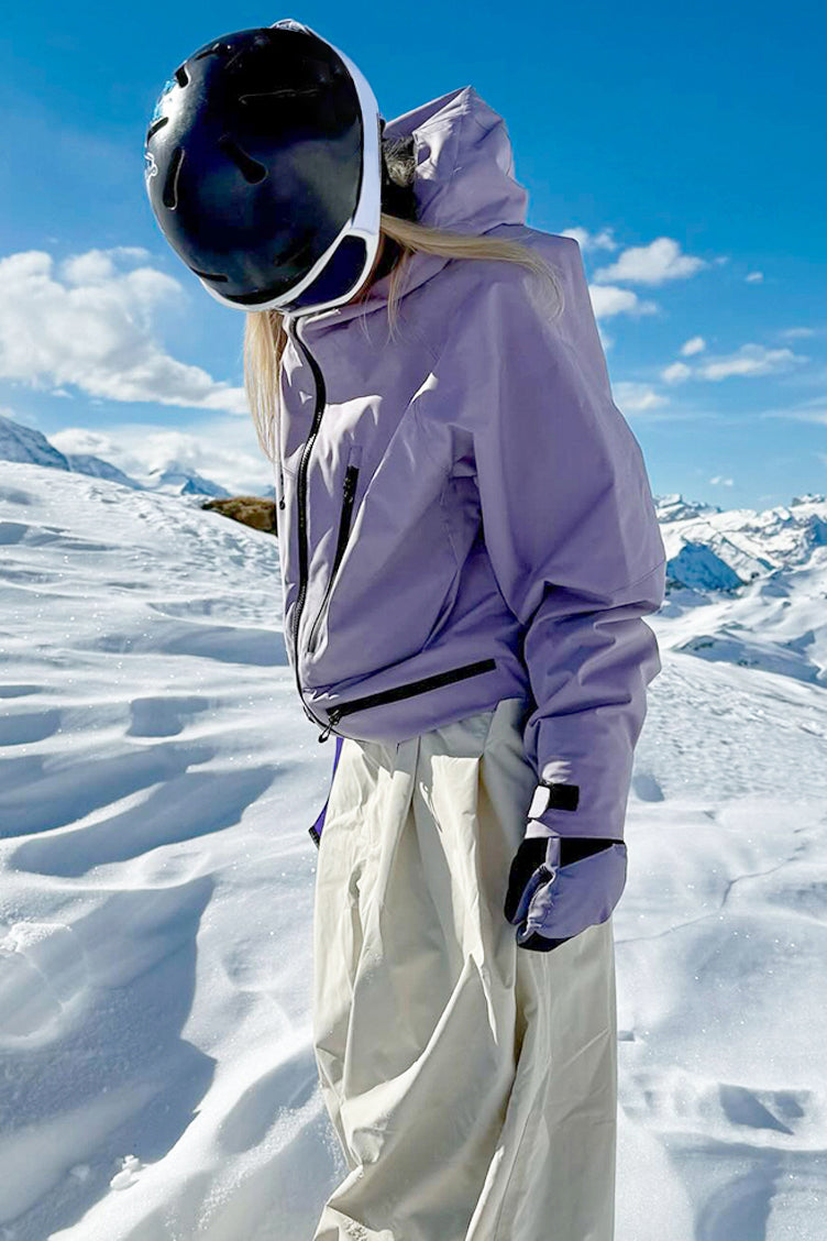 Rosaria | Giacca da Neve Donna Rosa Multifunzione Imbottita - Calore e Comfort sulle Piste
