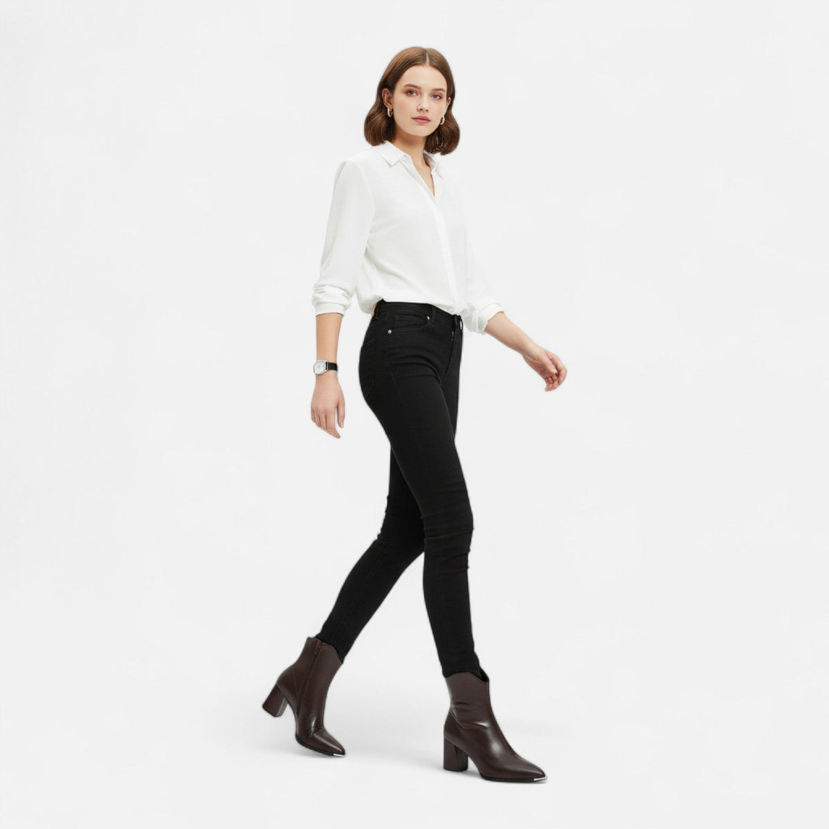 Fabiola | Stivaletti Chelsea Donna in Pelle a Punta - Eleganza Classica Rivisitata