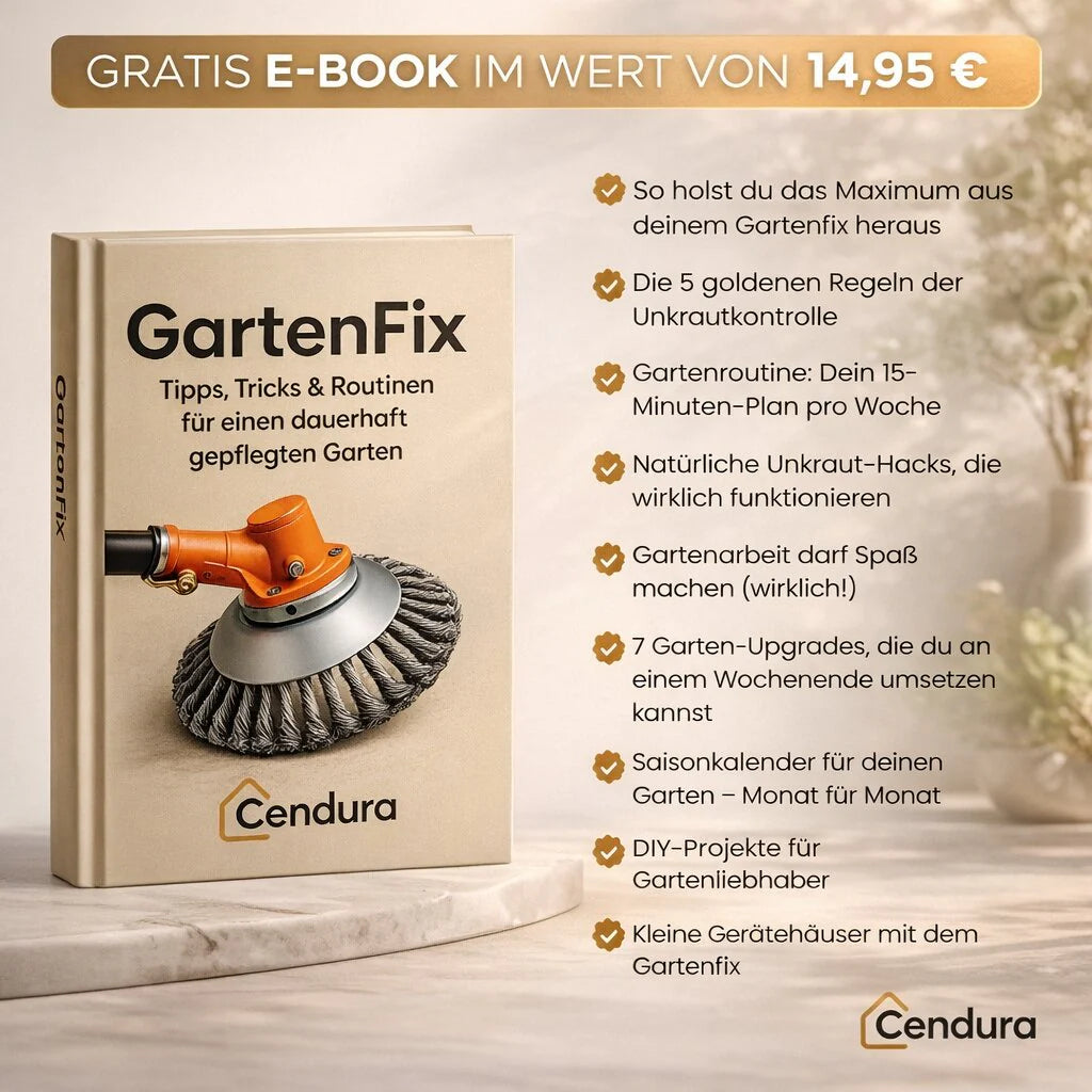 GardenFix | Professional String Trimmer with Steel Bristles for Effective Weed Removal | Universal Accessory for Well-Maintained Gardens