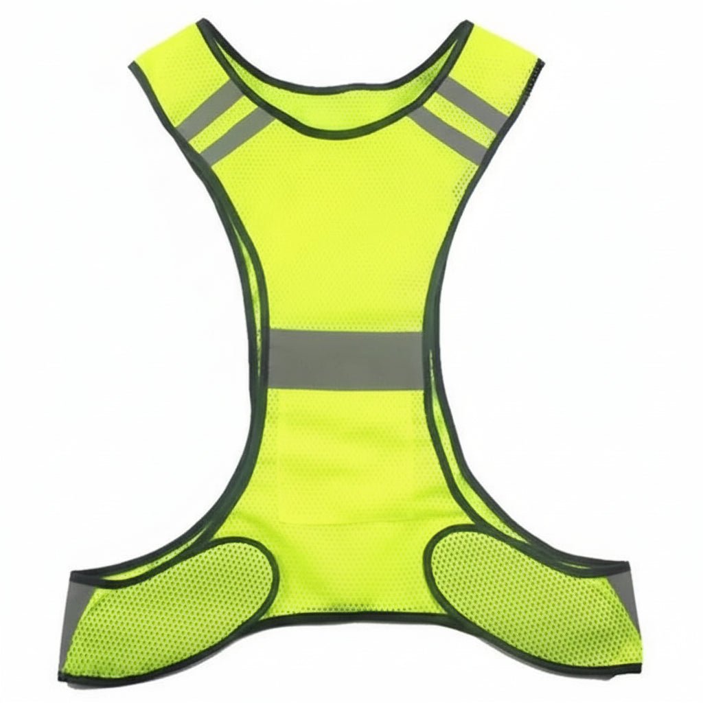 Rechargeable LED Vest for Night Safety with 360° Visibility | Lightweight and Adjustable for Running and Cycling