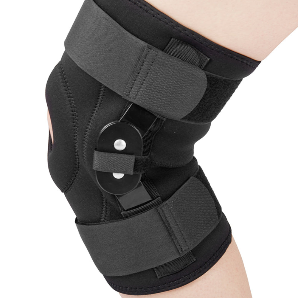 Ginocchiera Ortopedica Regolabile con Cerniera per Supporto e Comfort Ideale per Sport e Attività Quotidiane 0