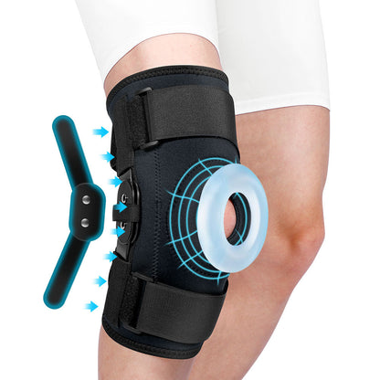 Ginocchiera Ortopedica Regolabile con Cerniera per Supporto e Comfort Ideale per Sport e Attività Quotidiane 1