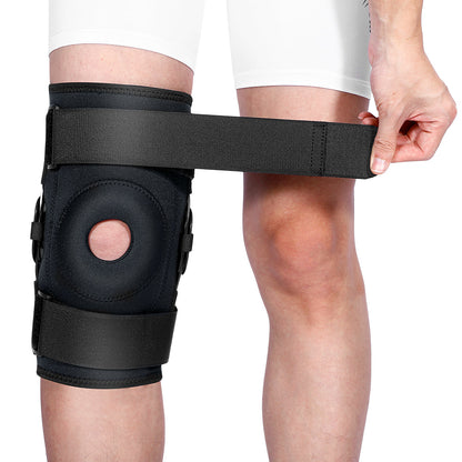 Ginocchiera Ortopedica Regolabile con Cerniera per Supporto e Comfort Ideale per Sport e Attività Quotidiane 4