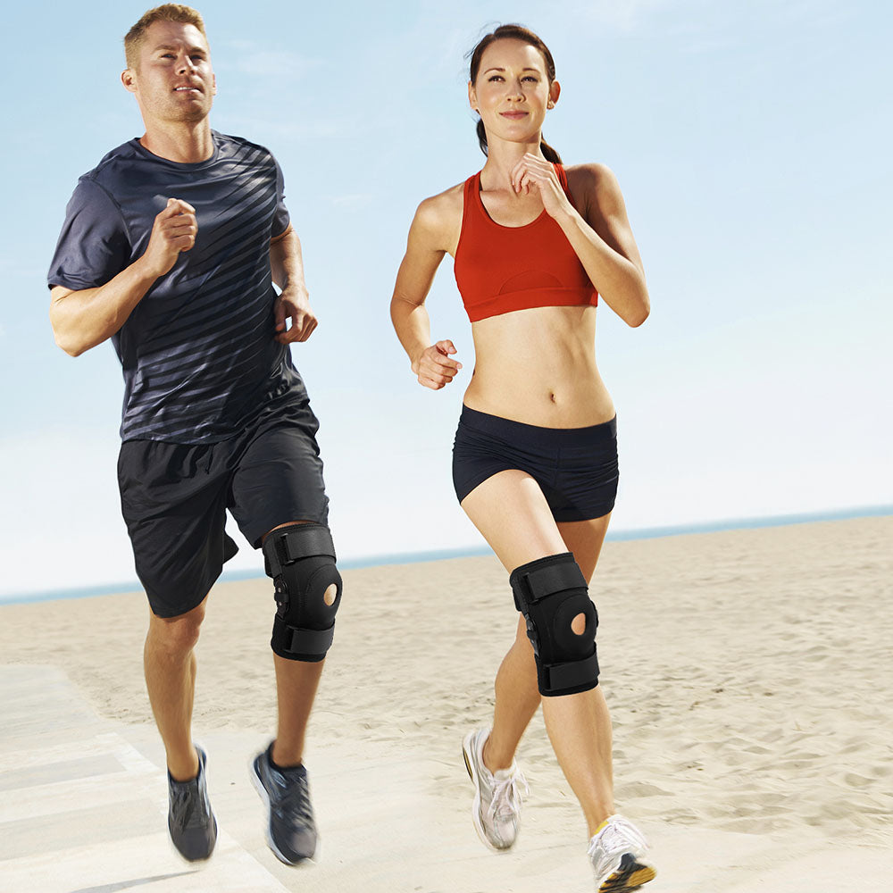 Ginocchiera Ortopedica Regolabile con Cerniera per Supporto e Comfort Ideale per Sport e Attività Quotidiane 7