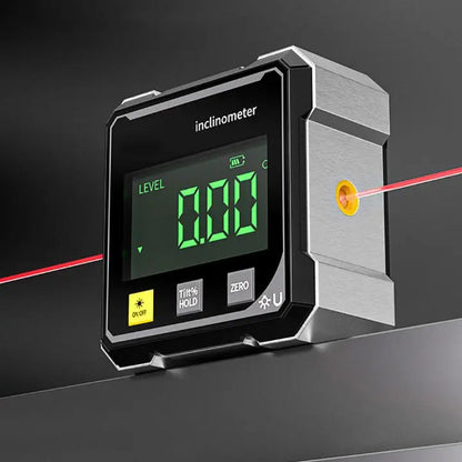 Goniometro Digitale con Laser e Base Magnetica | Precisione ±0,2° per Misurazioni Professionali 3