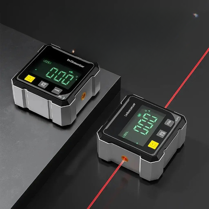 Goniometro Digitale con Laser e Base Magnetica | Precisione ±0,2° per Misurazioni Professionali 5