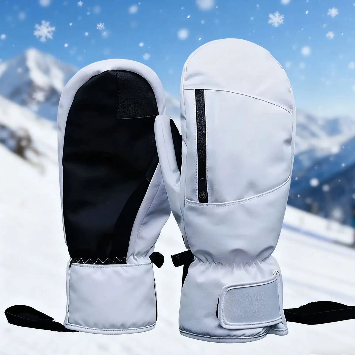 Guanti Invernali Uomo | Guanti da Sci Impermeabili con Touch Screen | Caldi e Termici per Attività Outdoor