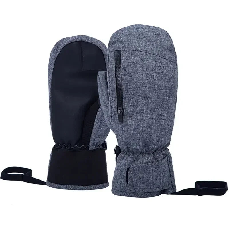 Guanti Invernali Uomo | Guanti da Sci Impermeabili con Touch Screen | Caldi e Termici per Attività Outdoor