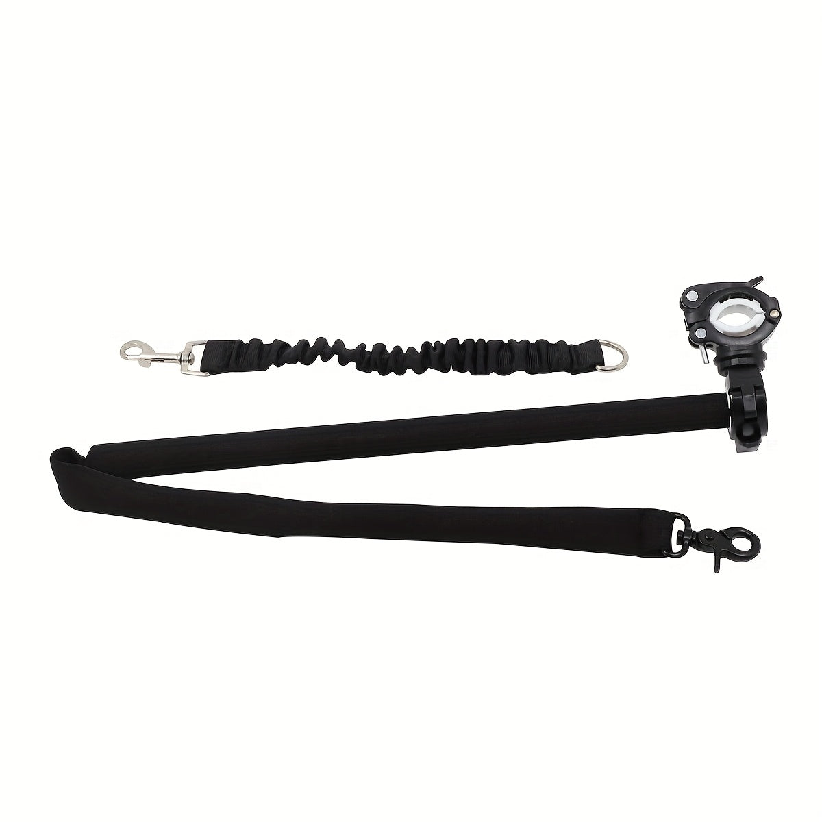 Dog Bike Leash with Removable Cable and Safety Buffer | Durable Control for Outdoor Adventures