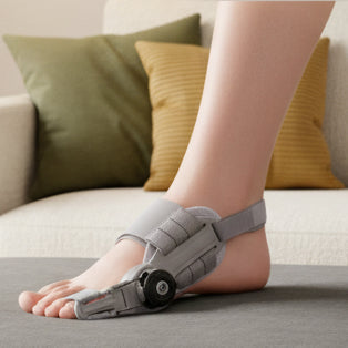 HalluxHelper | Correttore Dita dei Piedi Flessibile con Supporto Comfort | Soluzione Ideale per Allineamento Alluce Valgo 1