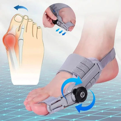 HalluxHelper | Correttore Dita dei Piedi Flessibile con Supporto Comfort | Soluzione Ideale per Allineamento Alluce Valgo 2