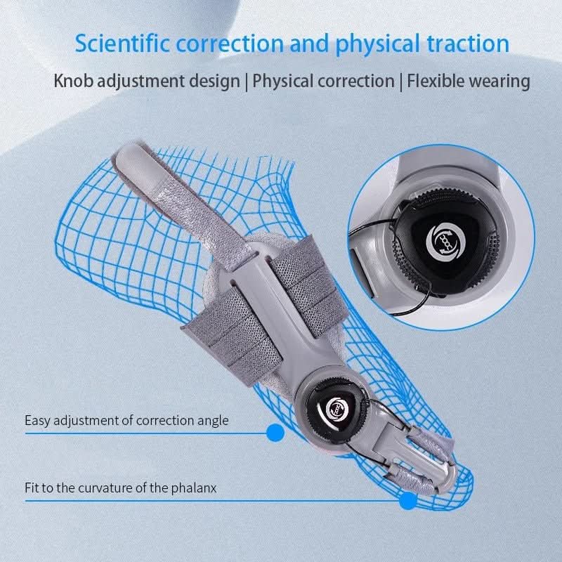 HalluxHelper | Correttore Dita dei Piedi Flessibile con Supporto Comfort | Soluzione Ideale per Allineamento Alluce Valgo 4