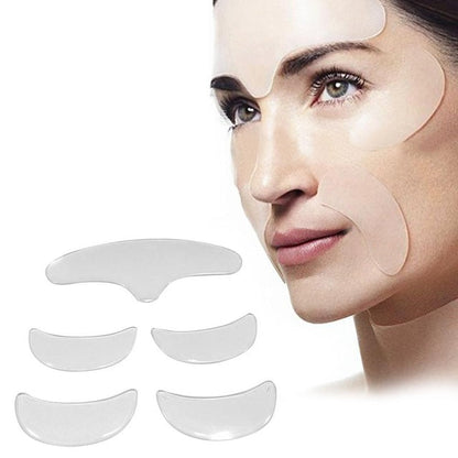 HexoLift™ | Cerotti Antietà in Silicone per Ridurre le Rughe | Riutilizzabili e Facili da Applicare per una Pelle Giovane e Liscia 0