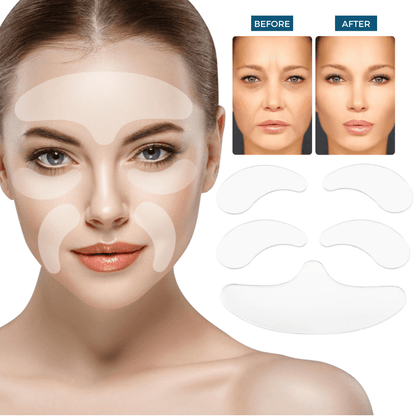 HexoLift™ | Cerotti Antietà in Silicone per Ridurre le Rughe | Riutilizzabili e Facili da Applicare per una Pelle Giovane e Liscia 4