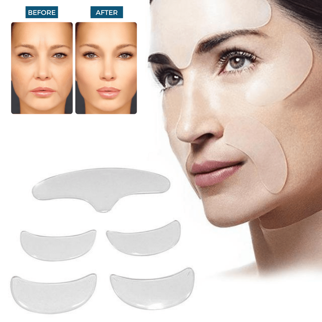 HexoLift™ | Cerotti Antietà in Silicone per Ridurre le Rughe | Riutilizzabili e Facili da Applicare per una Pelle Giovane e Liscia 6