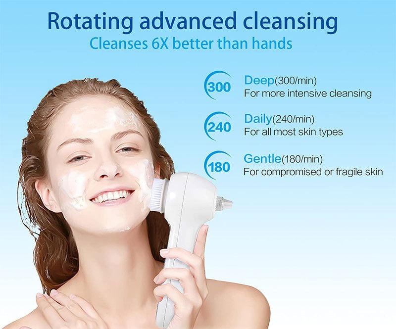 HexoSkin™ | Detergente Viso Sonico 3 in 1 con Tecnologia Avanzata | Pulizia Profonda per una Pelle Radiosa 6