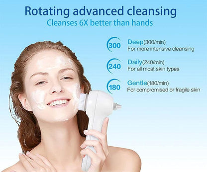 HexoSkin™ | Detergente Viso Sonico 3 in 1 con Tecnologia Avanzata | Pulizia Profonda per una Pelle Radiosa 6