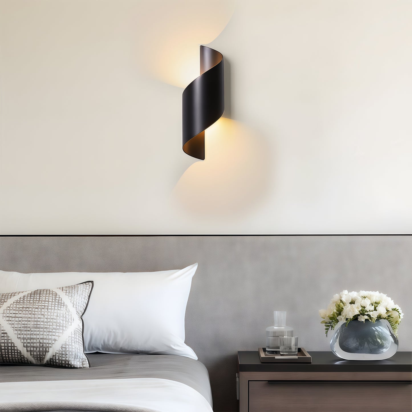 Modern LED Wall Lamp for Indoor and Outdoor Use
