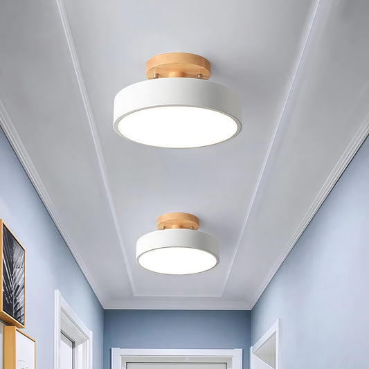 Modern Wooden Ceiling LED Light