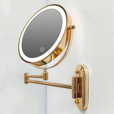 Miroir de maquillage LED rechargeable