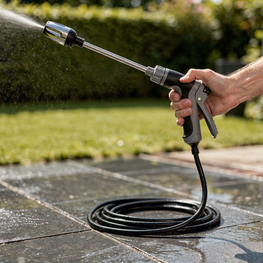 Garden Hose Pressure Washer with Adjustable Spray | Effective Cleaning for Outdoors and Garden Furniture