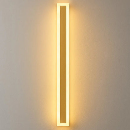 Illuminazione Esterno | Lampada da Parete LED Impermeabile Dorata con Telecomando | Design Moderno per Giardini e Facciate 0