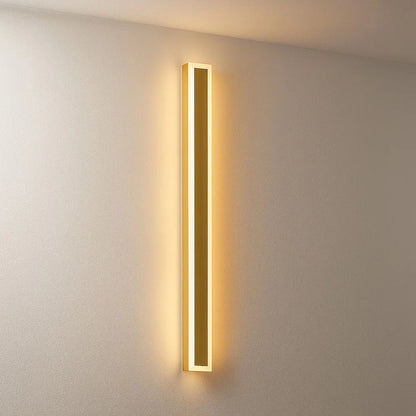 Illuminazione Esterno | Lampada da Parete LED Impermeabile Dorata con Telecomando | Design Moderno per Giardini e Facciate 11