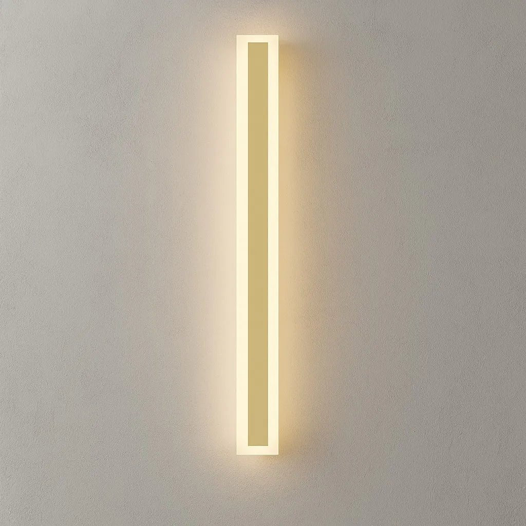 Illuminazione Esterno | Lampada da Parete LED Impermeabile Dorata con Telecomando | Design Moderno per Giardini e Facciate 9