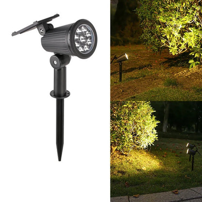 Garden Lighting | Spotlight with Waterproof Solar Panel | Smart Control for Magical Atmospheres