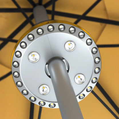 Garden Lighting | Wireless Umbrella Lamp with Hook | Perfect Outdoor Atmosphere