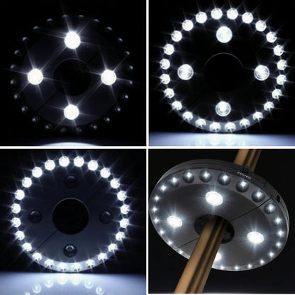 Garden Lighting | Wireless Umbrella Lamp with Hook | Perfect Outdoor Atmosphere