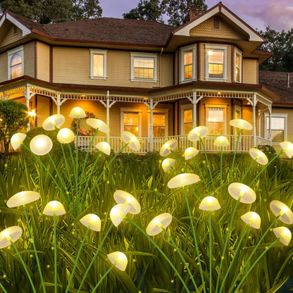 Garden Lighting | Waterproof LED Mushroom Solar Lights with Dual Mode | Magical Atmosphere for Outdoors
