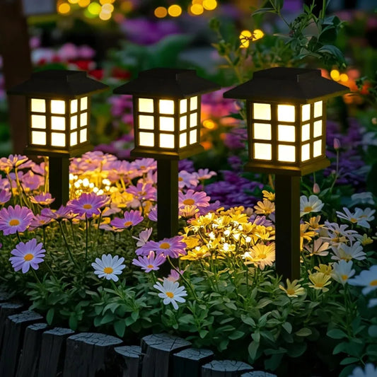 Illuminazione Giardino | Luci Solari da Esterno Impermeabili con Design Moderno | Decorazione Elegante per Spazi Esterni
