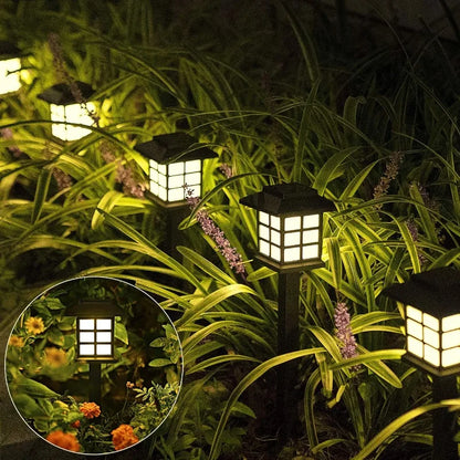 Garden Lighting | Waterproof Outdoor Solar Lights with Modern Design | Elegant Decoration for Outdoor Spaces