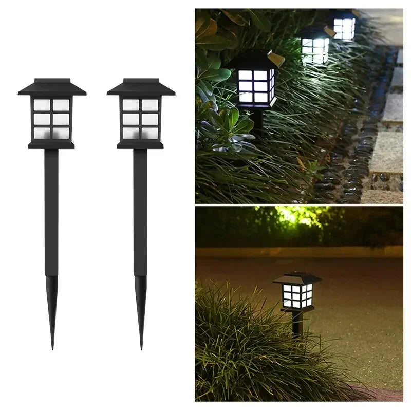 Garden Lighting | Waterproof Outdoor Solar Lights with Modern Design | Elegant Decoration for Outdoor Spaces