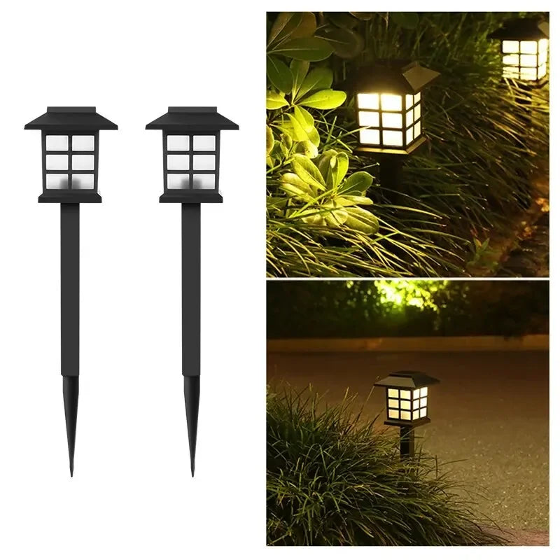 Garden Lighting | Waterproof Outdoor Solar Lights with Modern Design | Elegant Decoration for Outdoor Spaces