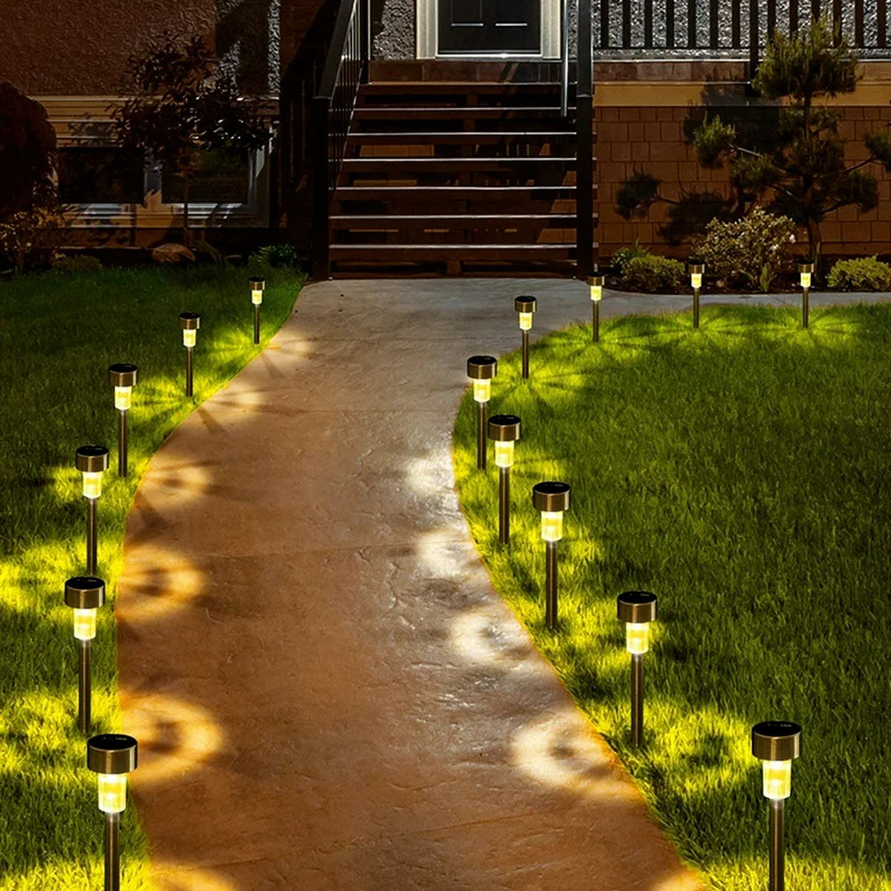 Garden Lighting | Waterproof Garden Solar Lights with Automatic On/Off | Perfect for Pathways and Patios