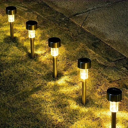Garden Lighting | Waterproof Garden Solar Lights with Automatic On/Off | Perfect for Pathways and Patios