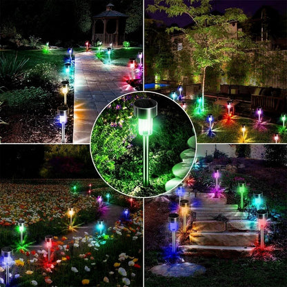 Garden Lighting | Waterproof Garden Solar Lights with Automatic On/Off | Perfect for Pathways and Patios