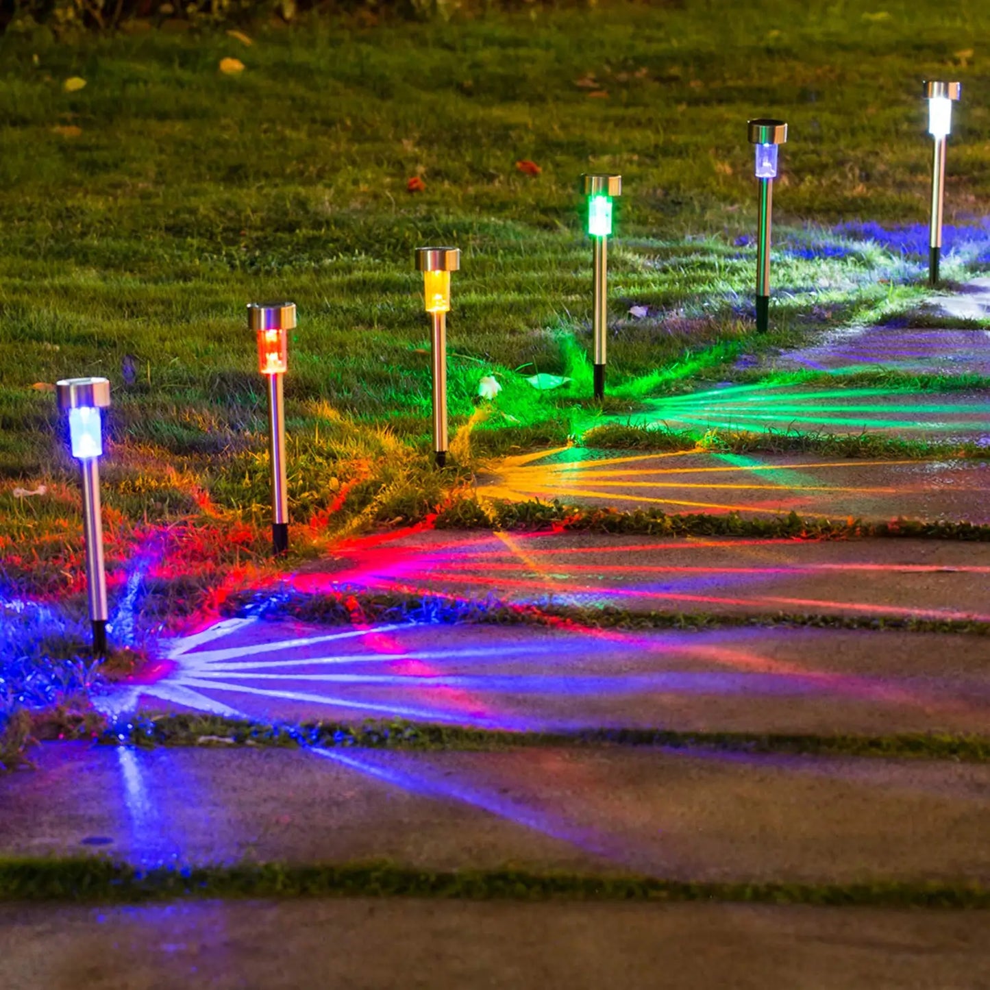 Garden Lighting | Waterproof Garden Solar Lights with Automatic On/Off | Perfect for Pathways and Patios