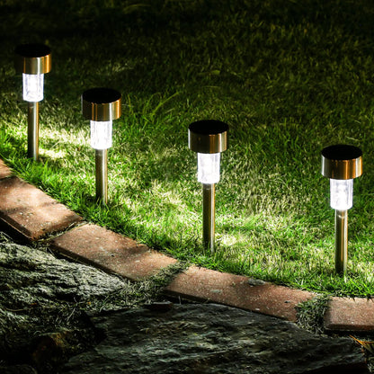 Garden Lighting | Waterproof Garden Solar Lights with Automatic On/Off | Perfect for Pathways and Patios